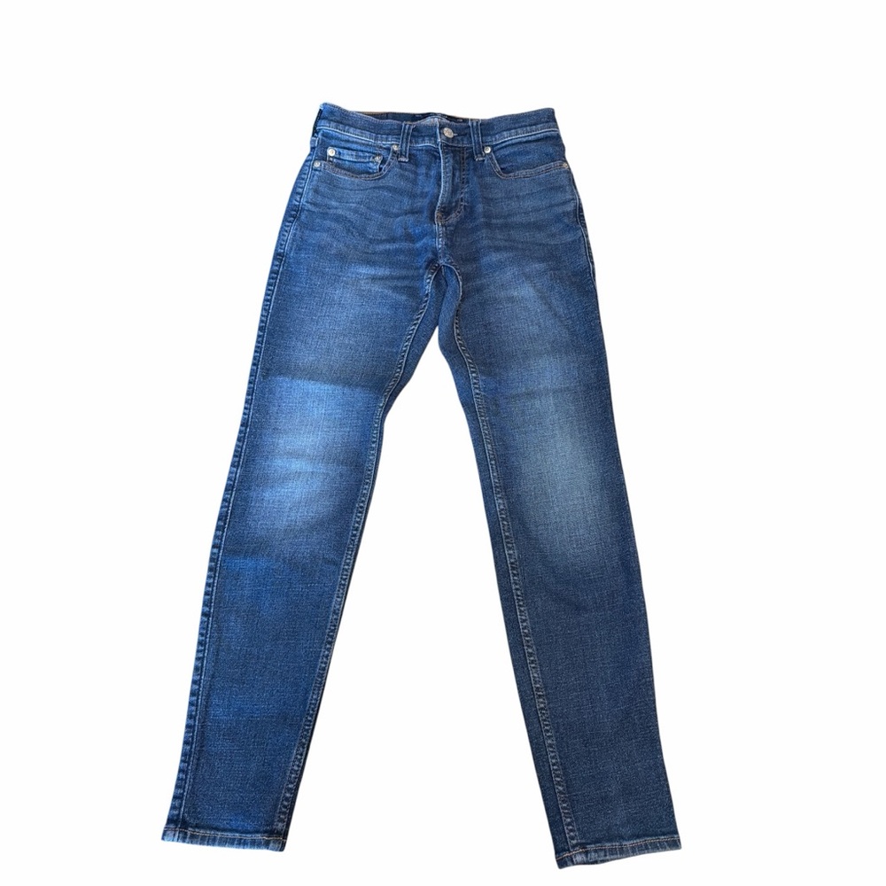 Hollister Mens Super Skinny Jeans 29x30 Blue Stretch Denim